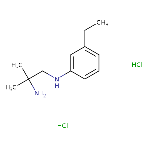 N1-(3-ethylphenyl)-2-methylpropane-1,2-diamine dihydrochloride