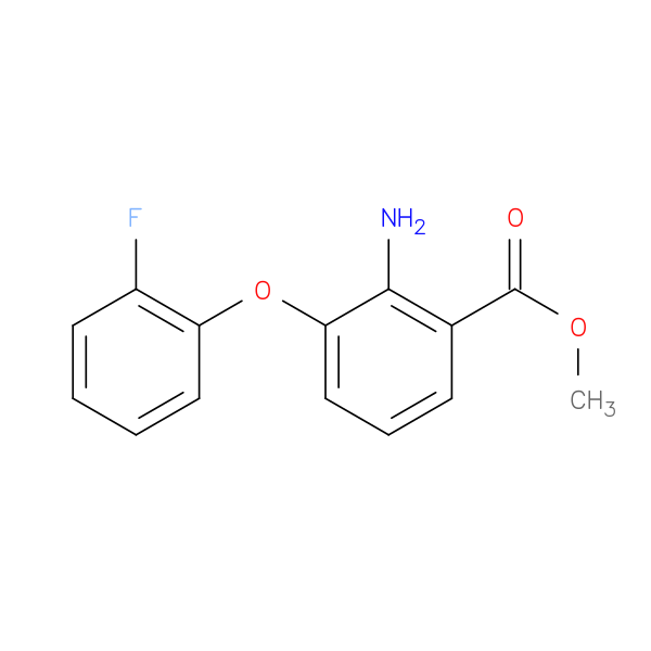 methyl 2-amino-3-(2-fluorophenoxy)benzoate