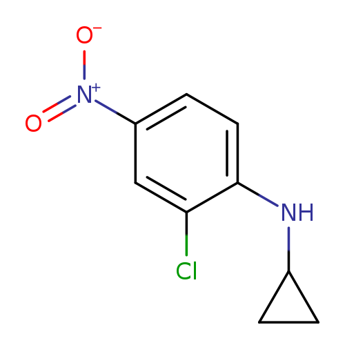 2-Chloro-N-cyclopropyl-4-nitroaniline