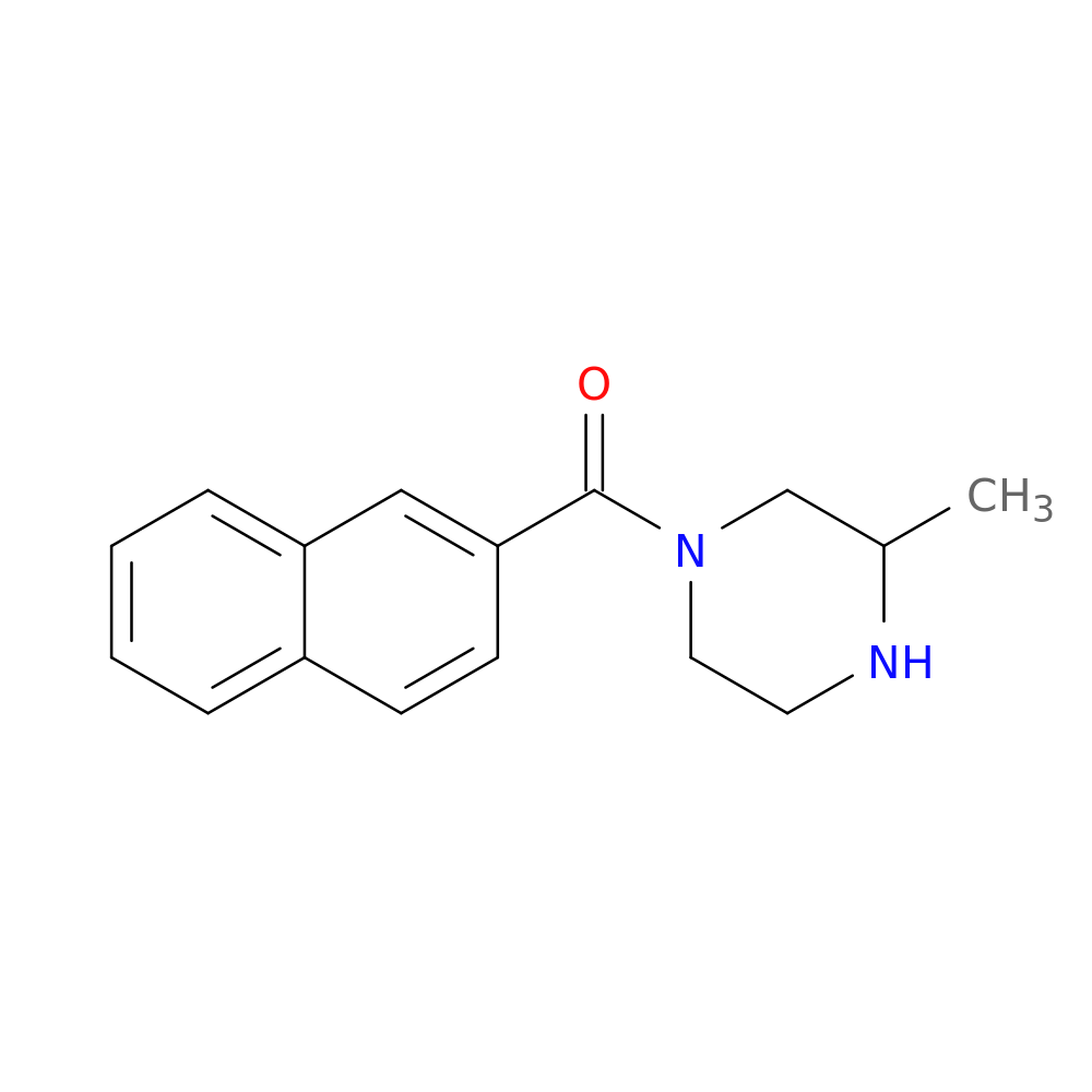 3-methyl-1-(naphthalene-2-carbonyl)piperazine
