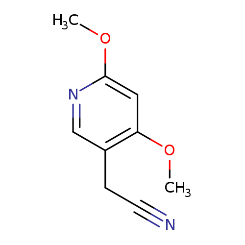 2-(4,6-dimethoxypyridin-3-yl)acetonitrile