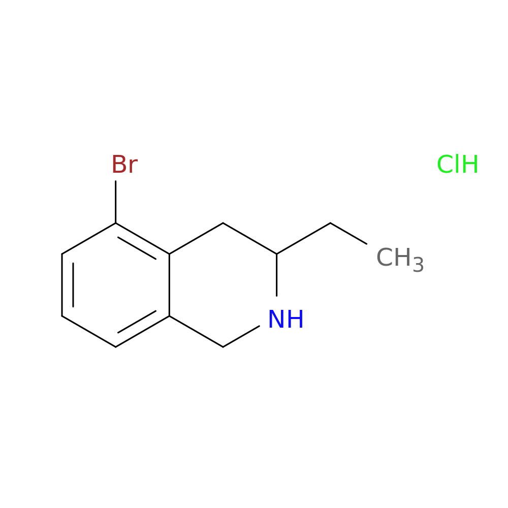 5-bromo-3-ethyl-1,2,3,4-tetrahydroisoquinoline hydrochloride