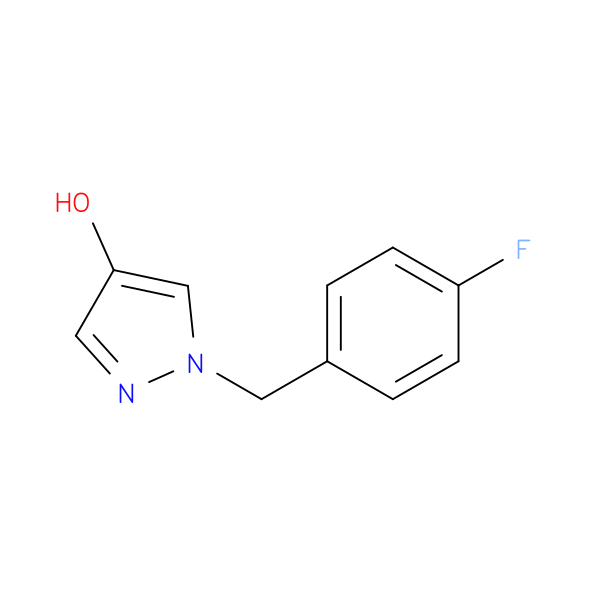 1-[(4-fluorophenyl)methyl]-1H-pyrazol-4-ol