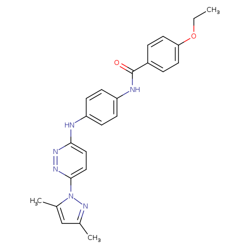 N-(4-{[6-(3,5-dimethyl-1H-pyrazol-1-yl)pyridazin-3-yl]amino}phenyl)-4-ethoxybenzamide