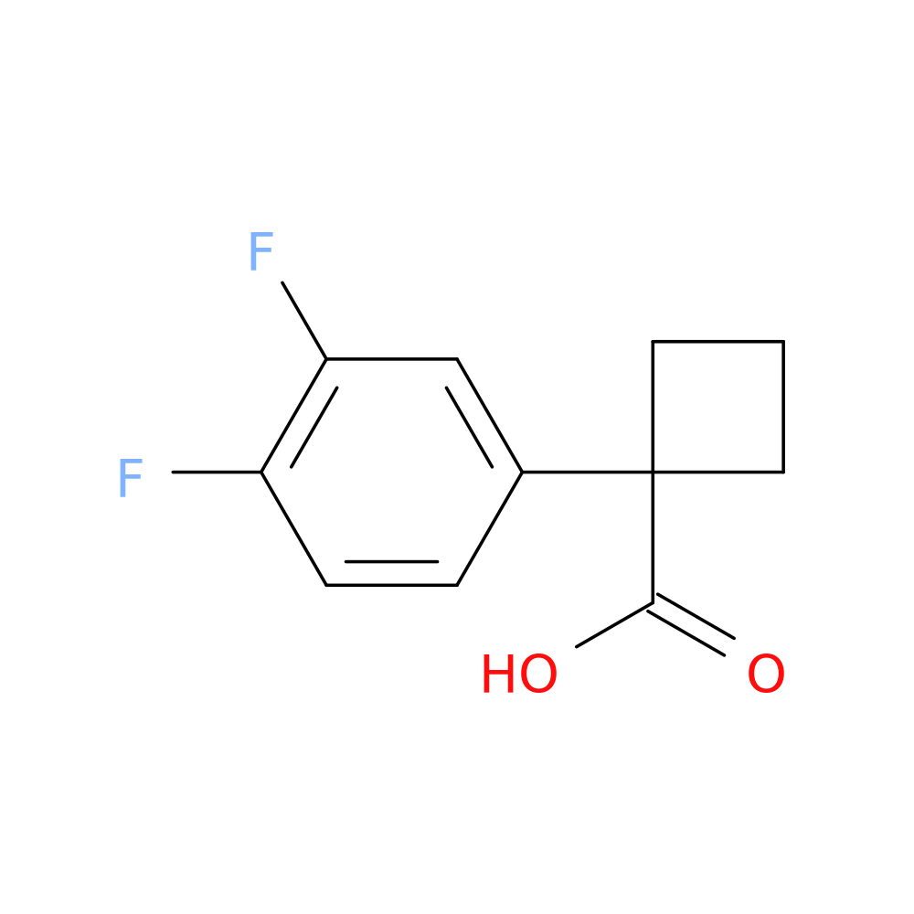 1-(3,4-Difluorophenyl)cyclobutanecarboxylic acid