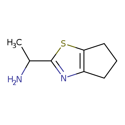 1-{4H,5H,6H-cyclopenta[d][1,3]thiazol-2-yl}ethan-1-amine