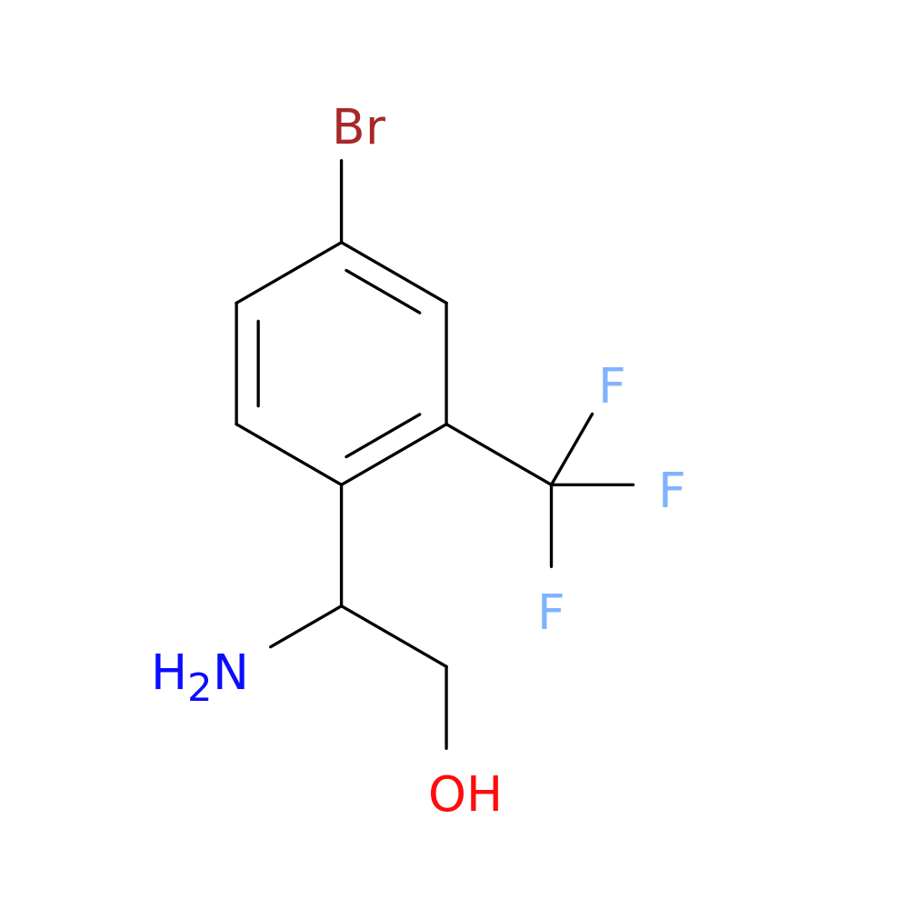 2-amino-2-[4-bromo-2-(trifluoromethyl)phenyl]ethan-1-ol