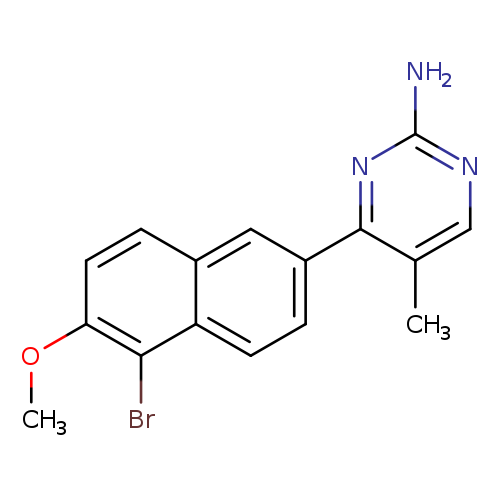 4-(5-bromo-6-methoxynaphthalen-2-yl)-5-methylpyrimidin-2-amine