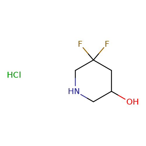 5,5-Difluoropiperidin-3-ol hydrochloride