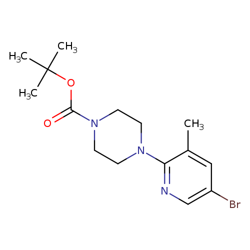 Tert-Butyl 4-(5-Bromo-3-Methylpyridin-2-Yl)Piperazine-1-Carboxylate