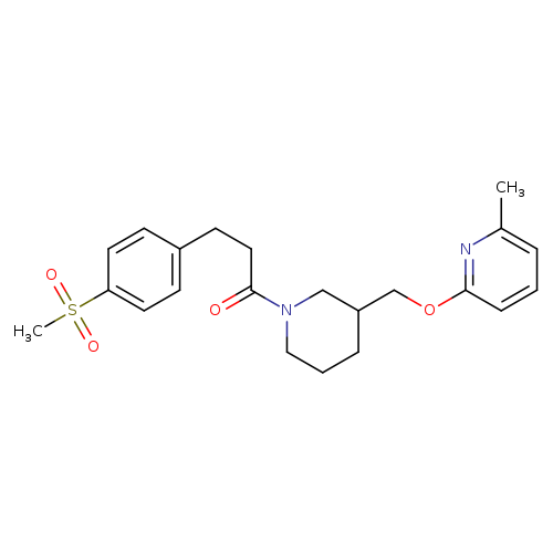 3-(4-methanesulfonylphenyl)-1-(3-{[(6-methylpyridin-2-yl)oxy]methyl}piperidin-1-yl)propan-1-one
