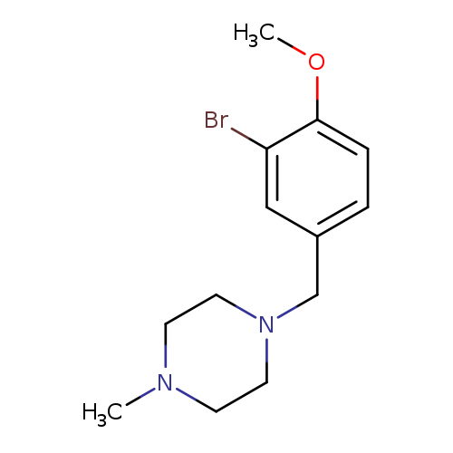 1-[(3-bromo-4-methoxyphenyl)methyl]-4-methylpiperazine