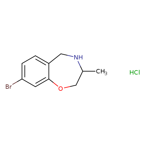 8-bromo-3-methyl-2,3,4,5-tetrahydro-1,4-benzoxazepine hydrochloride