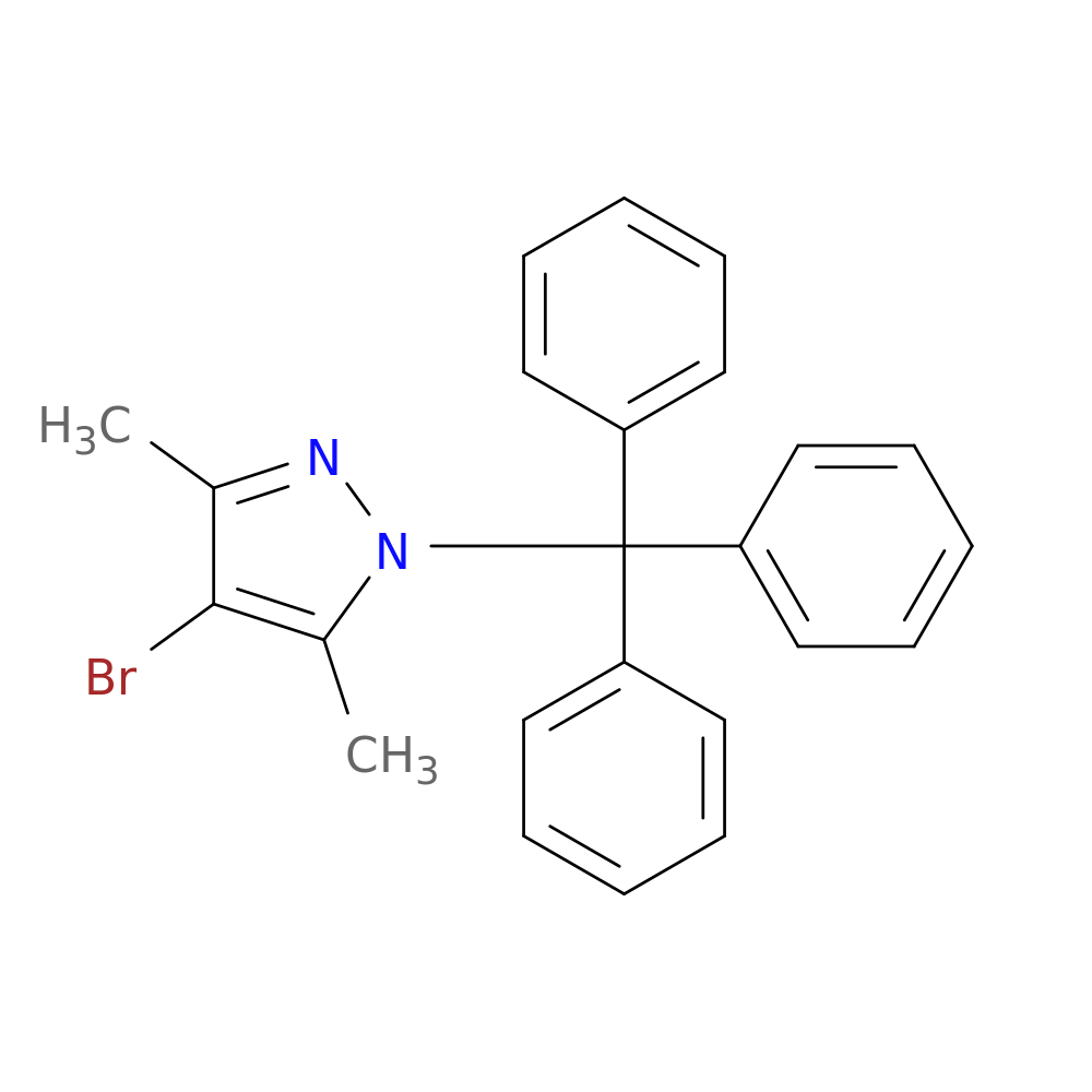 4-Bromo-3,5-dimethyl-1-(triphenylmethyl)-1H-pyrazole