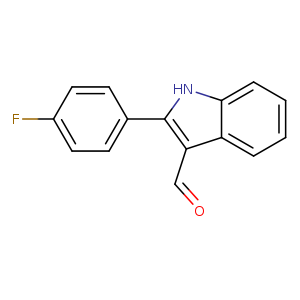 2-(4-Fluorophenyl)-1H-indole-3-carbaldehyde
