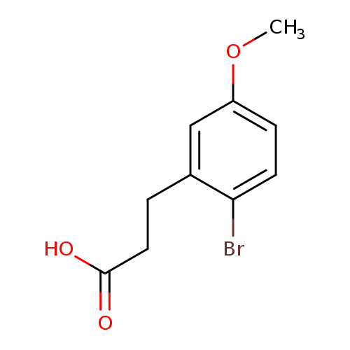 3-(2-Bromo-5-methoxyphenyl)propanoic acid