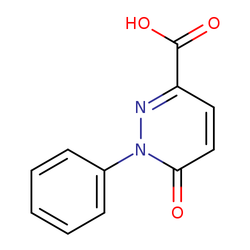 6-oxo-1-phenyl-1,6-dihydropyridazine-3-carboxylic acid