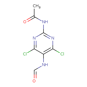 N-(4,6-Dichloro-5-formamidopyrimidin-2-yl)acetamide