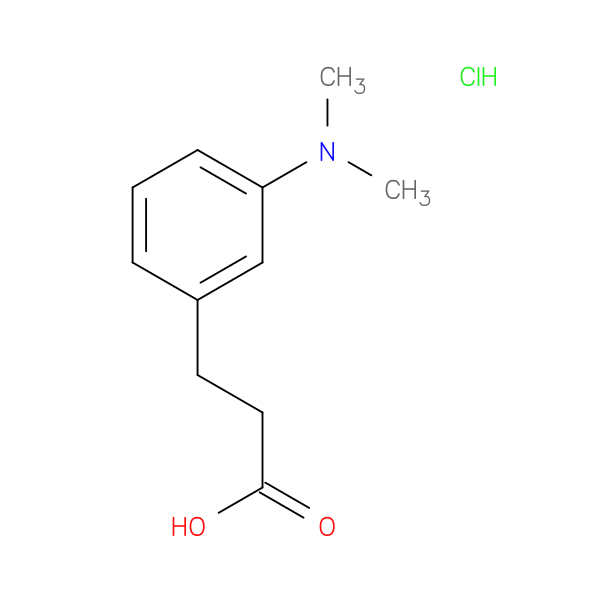 3-[3-(dimethylamino)phenyl]propanoic acid hydrochloride