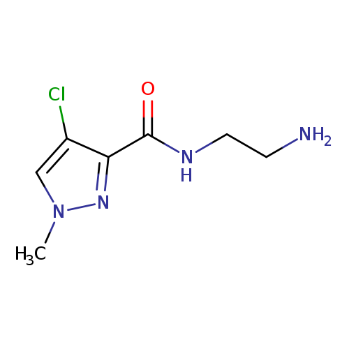 N-(2-aminoethyl)-4-chloro-1-methyl-1H-pyrazole-3-carboxamide