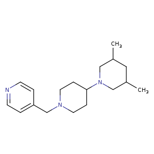 3',5'-dimethyl-1-(4-pyridinylmethyl)-4,1'-bipiperidine