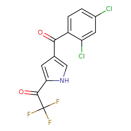 1-[4-(2,4-dichlorobenzoyl)-1H-pyrrol-2-yl]-2,2,2-trifluoroethan-1-one