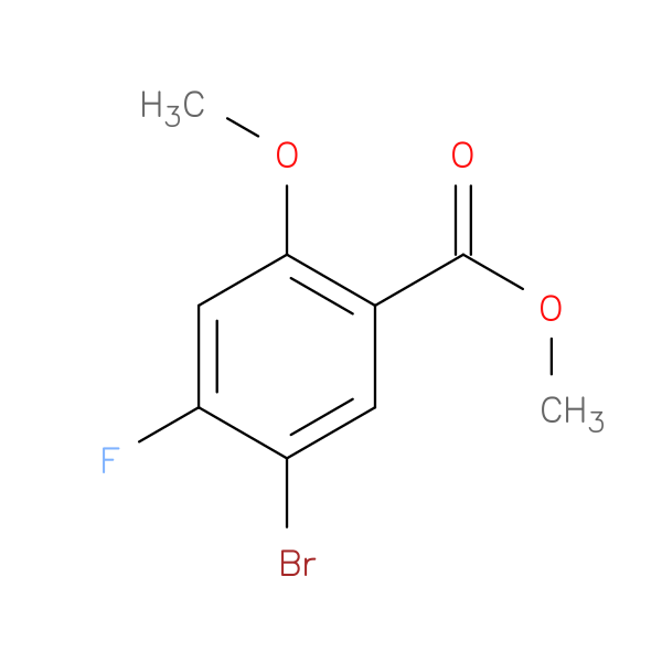 Methyl 5-bromo-4-fluoro-2-methoxybenzoate