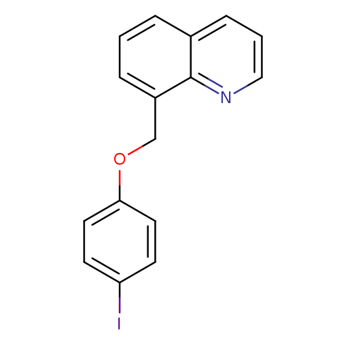 8-(4-iodophenoxymethyl)quinoline