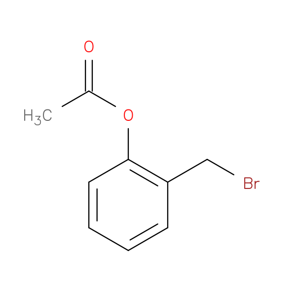PHENOL, 2-(BROMOMETHYL)-, 1-ACETATE
