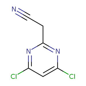 2-(4,6-dichloropyrimidin-2-yl)acetonitrile