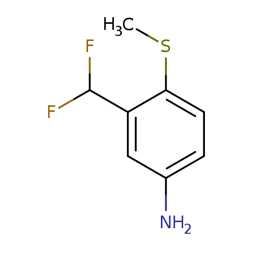 3-(Difluoromethyl)-4-(methylsulfanyl)aniline