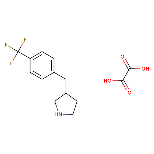 3-[4-(Trifluoromethyl)benzyl]pyrrolidine oxalate