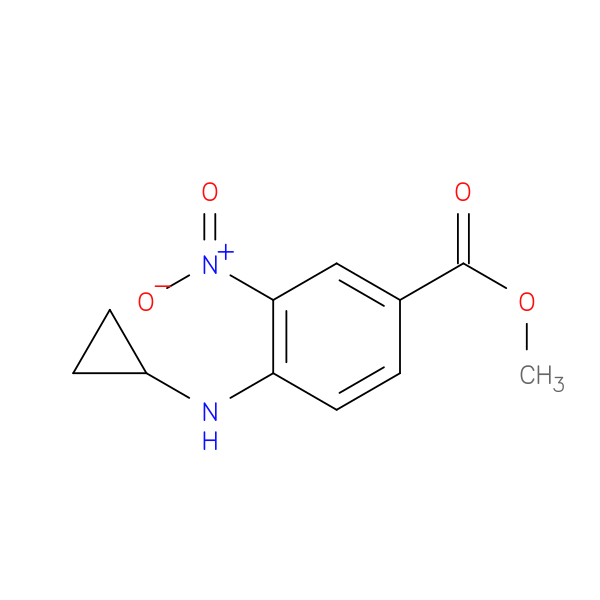 Methyl 4-(cyclopropylamino)-3-nitrobenzoate