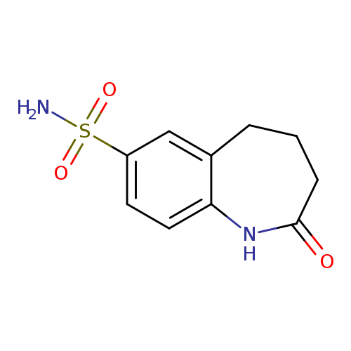 2-oxo-2,3,4,5-tetrahydro-1H-1-benzazepine-7-sulfonamide