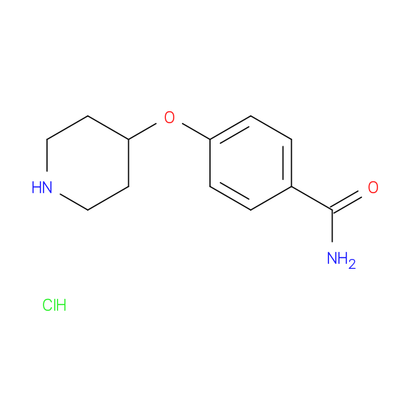 4-(Piperidin-4-yloxy)benzamide hydrochloride