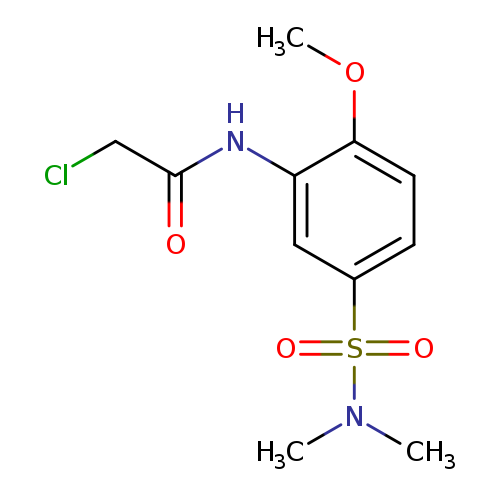 2-Chloro-n-(5-[(dimethylamino)sulfonyl]-2-methoxyphenyl)acetamide