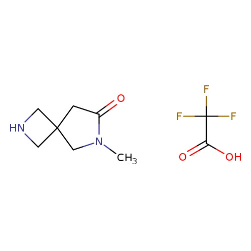 6-methyl-2,6-diazaspiro[3.4]octan-7-one; trifluoroacetic acid