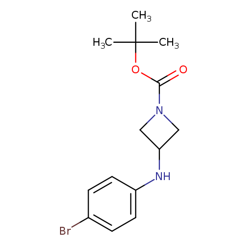 tert-butyl 3-[(4-bromophenyl)amino]azetidine-1-carboxylate