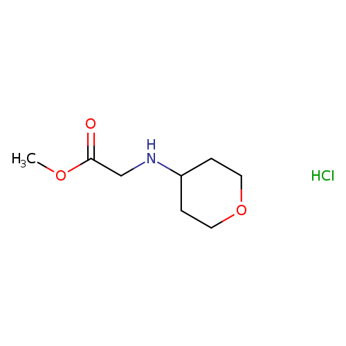 methyl 2-[(oxan-4-yl)amino]acetate hydrochloride