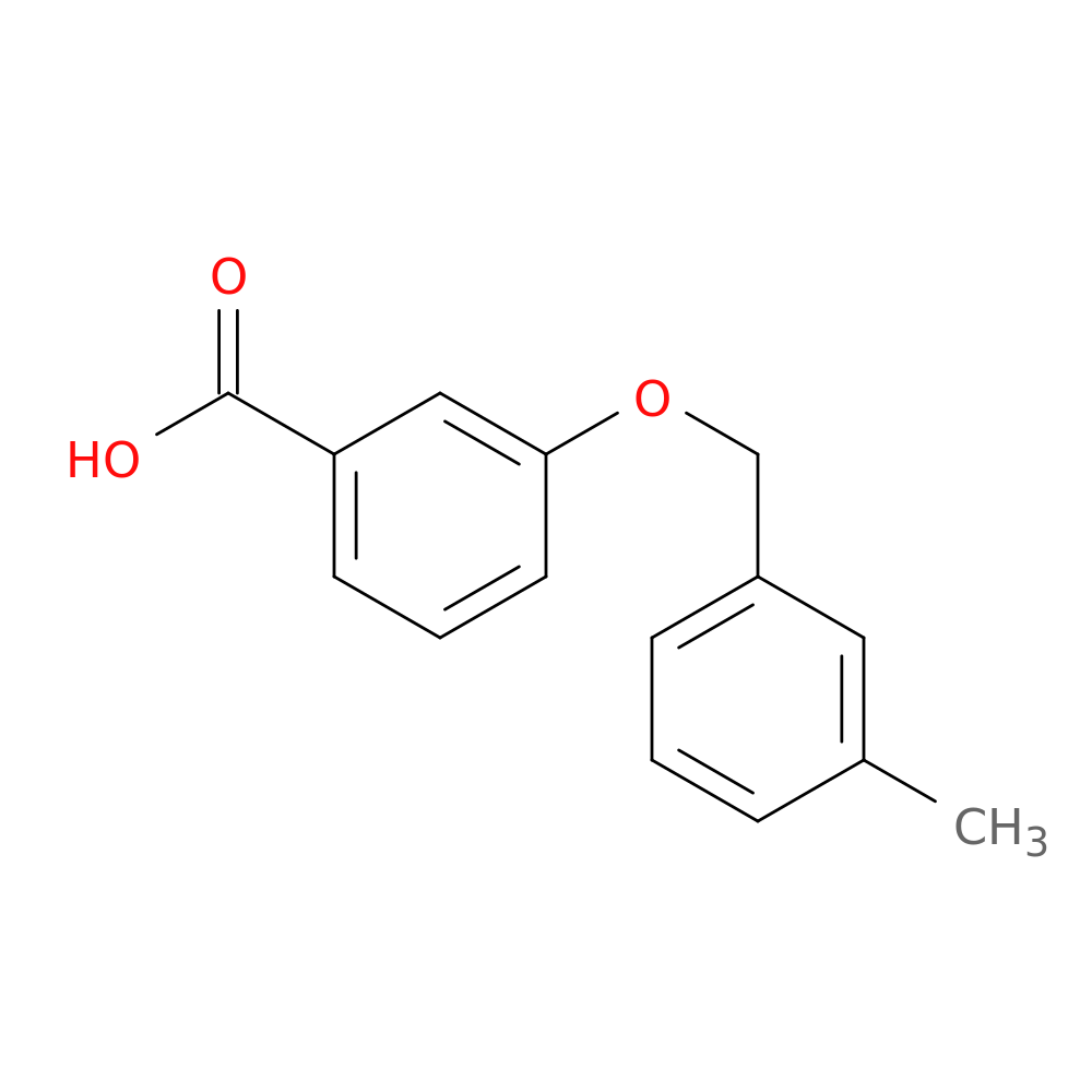 3-[(3-Methylbenzyl)oxy]benzoic acid