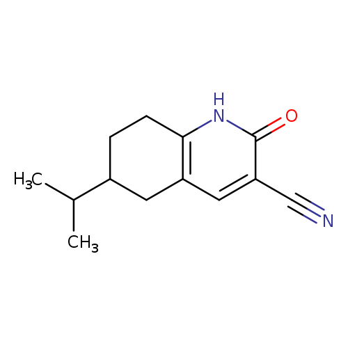 2-oxo-6-(propan-2-yl)-1,2,5,6,7,8-hexahydroquinoline-3-carbonitrile