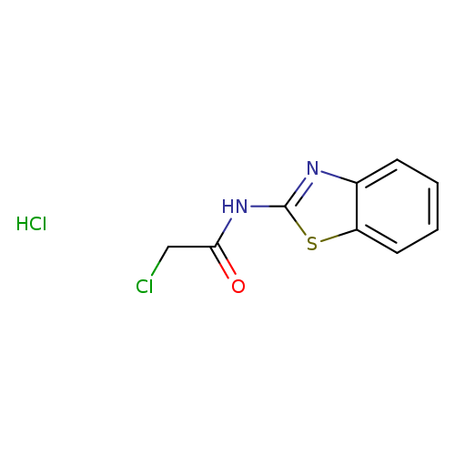 N-(1,3-benzothiazol-2-yl)-2-chloroacetamide hydrochloride