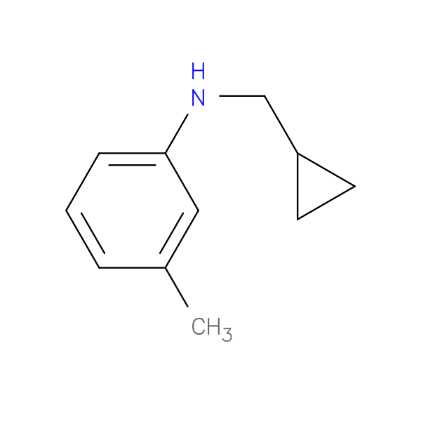 N-(cyclopropylmethyl)-3-methylaniline