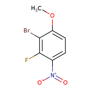 2-Bromo-3-fluoro-1-methoxy-4-nitrobenzene