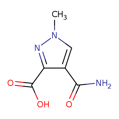 4-Carbamoyl-1-methyl-1H-pyrazole-3-carboxylic acid