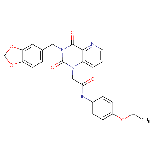 2-{3-[(2H-1,3-benzodioxol-5-yl)methyl]-2,4-dioxo-1H,2H,3H,4H-pyrido[3,2-d]pyrimidin-1-yl}-N-(4-ethoxyphenyl)acetamide