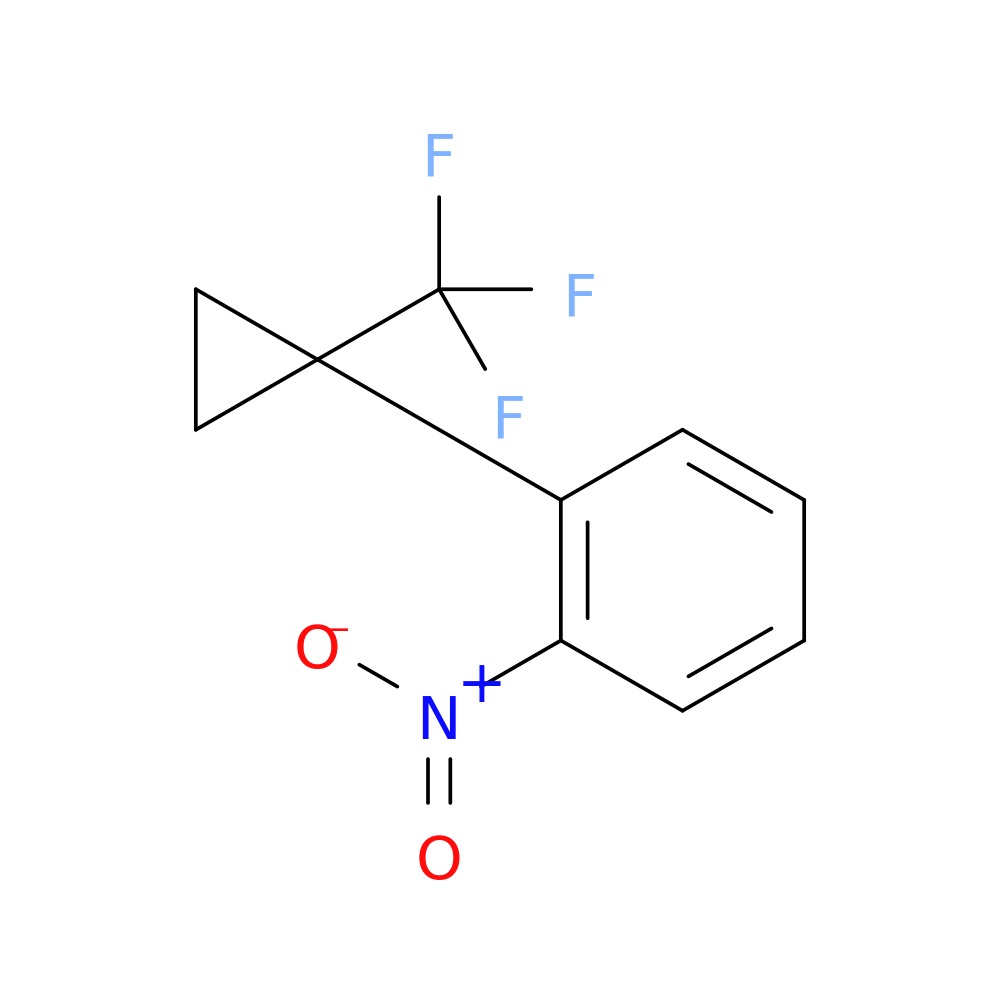 1-nitro-2-[1-(trifluoromethyl)cyclopropyl]benzene