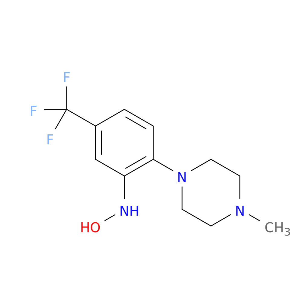 N-[2-(4-Methylpiperazin-1-yl)-5-(trifluoromethyl)phenyl]hydroxylamine