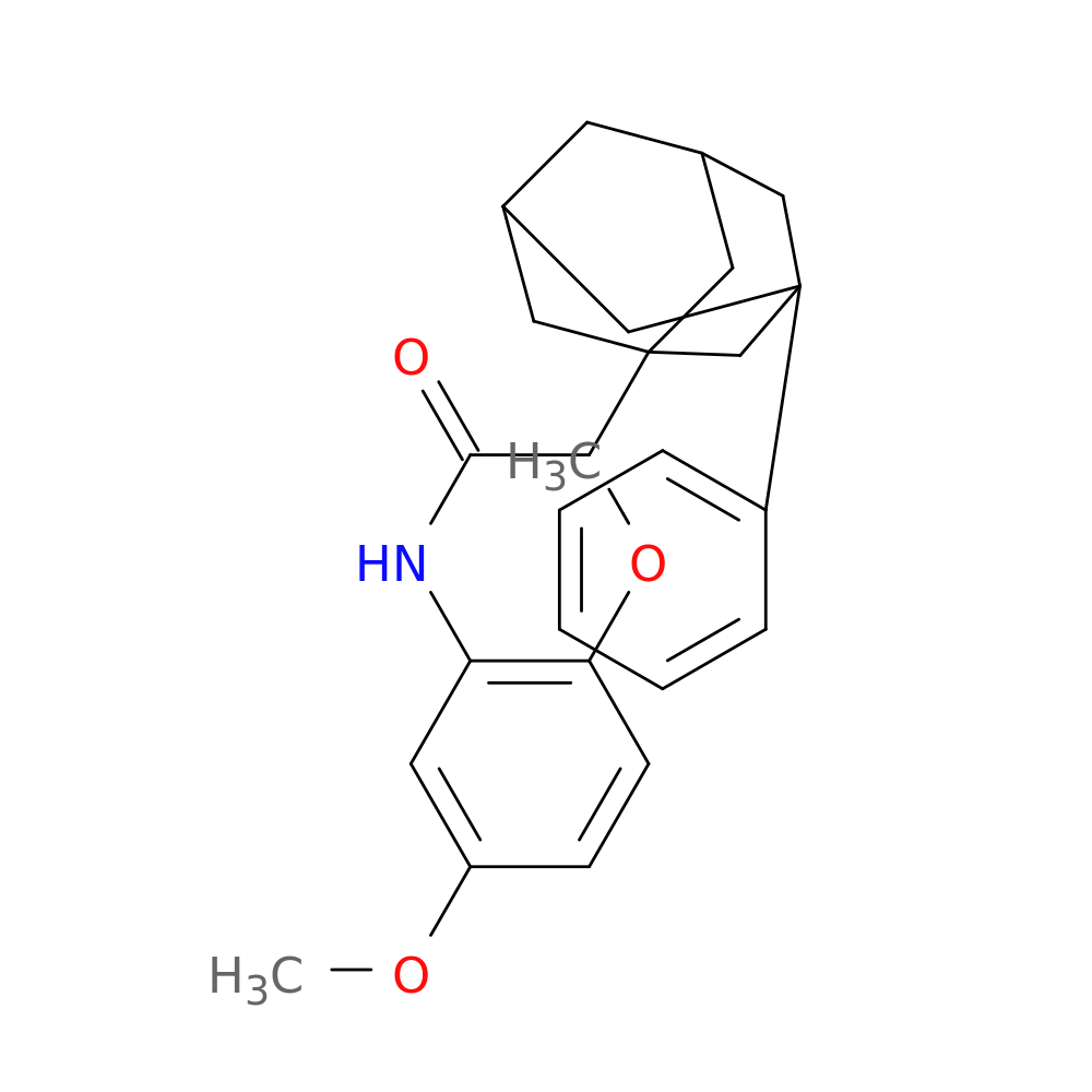 N-(2,5-dimethoxyphenyl)-2-(3-phenyladamantan-1-yl)acetamide