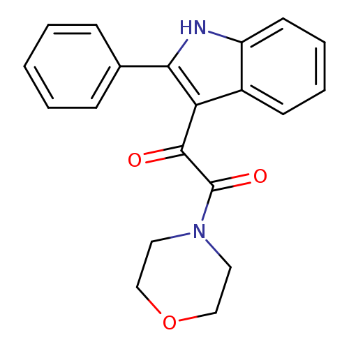 1-(morpholin-4-yl)-2-(2-phenyl-1H-indol-3-yl)ethane-1,2-dione